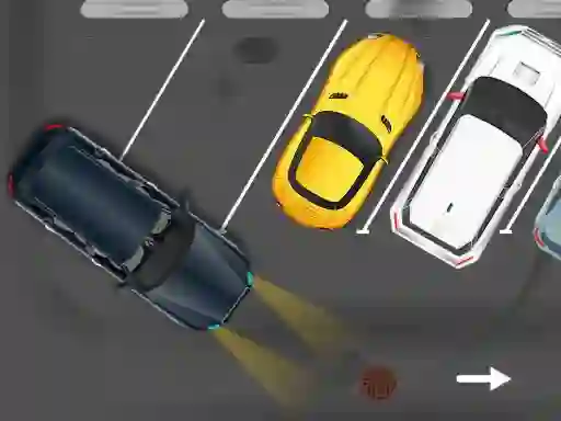 Gêm 2D Car Parking ar-lein