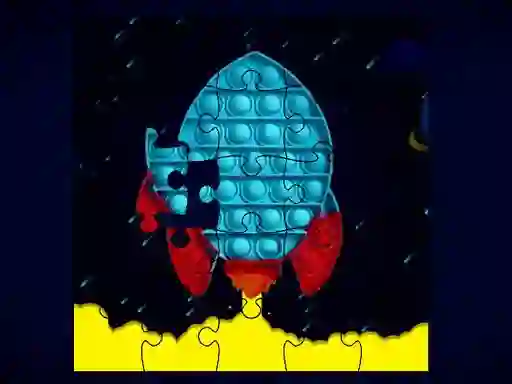 Gêm Pop It Rockets In Space Jigsaw ar-lein