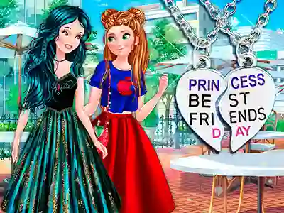 Gêm Princess Best Friends Day ar-lein