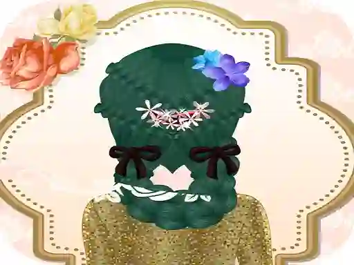 Gêm New French Braid Hairstyle ar-lein