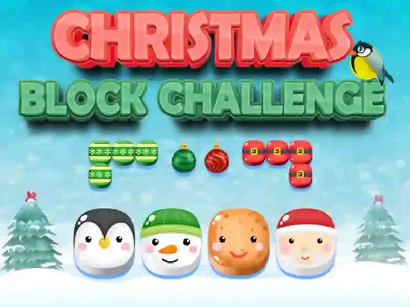 Gêm Christmas Block Challenge ar-lein