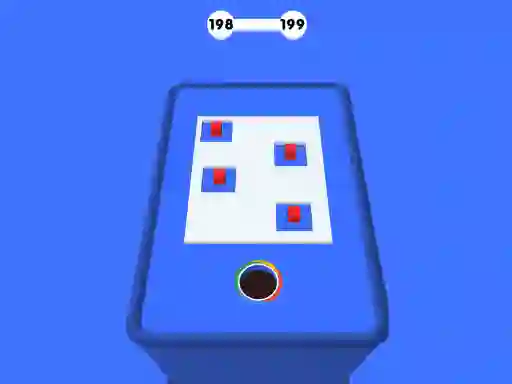 Gêm Hole 3d Color Block Game ar-lein
