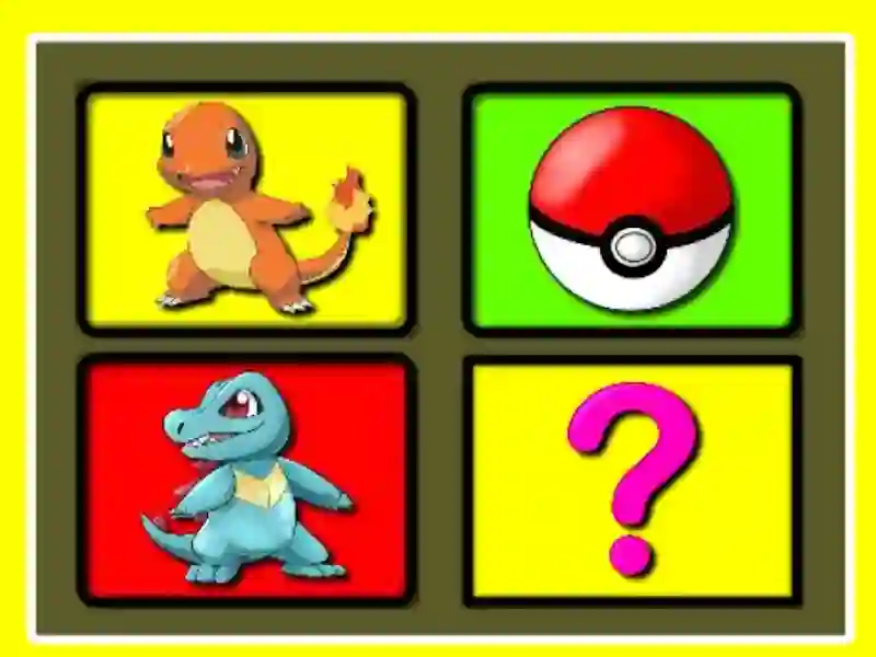 Gêm Pokemon Memory Time ar-lein