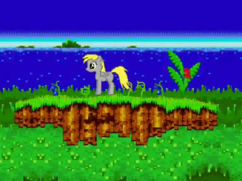 Gêm Pony Platform ar-lein