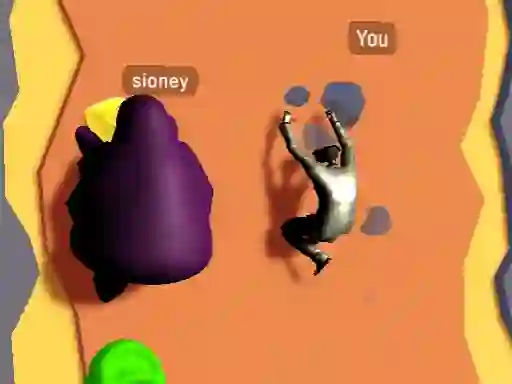 Gêm Skibidi vs Grimace Climber Race ar-lein