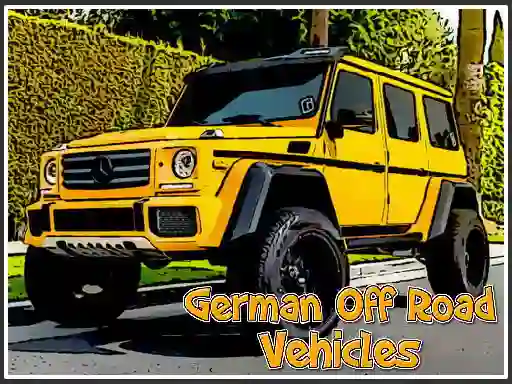 Gêm German Off Road Vehicles ar-lein