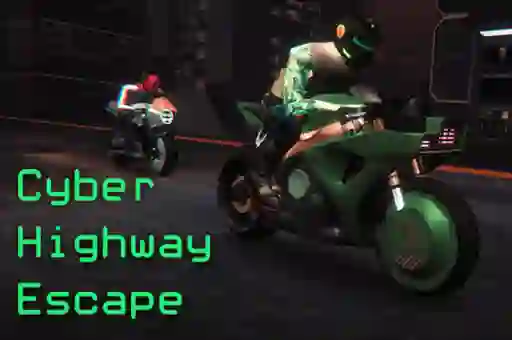 Gêm Cyber Highway Escape ar-lein
