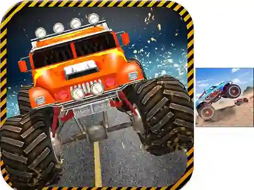 Gêm Monster Truck Racing Legend ar-lein