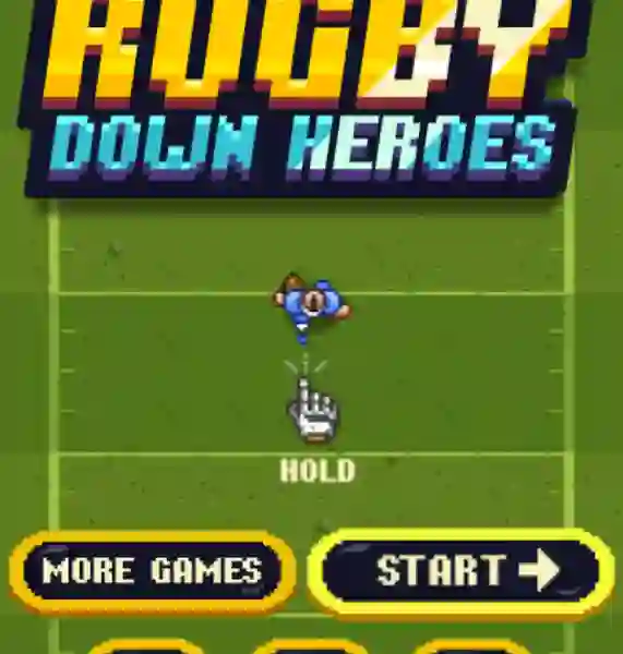 Gêm Rugby Down Heroes ar-lein