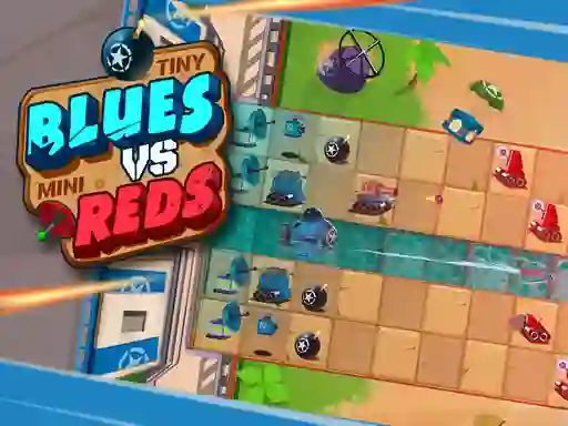 Gêm Tiny Blues Vs Mini Reds ar-lein