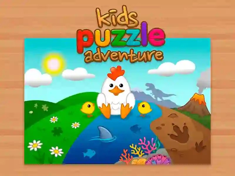 Gêm Kids Puzzle Adventure ar-lein