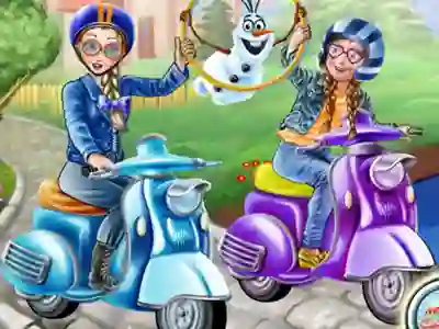 Gêm Princess Scooter Ride ar-lein