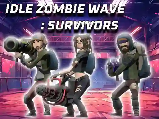 Gêm Idle Zombie Wave: survivors ar-lein