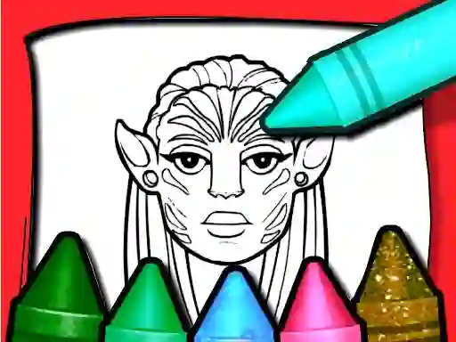 Gêm Avatar Coloring Book ar-lein
