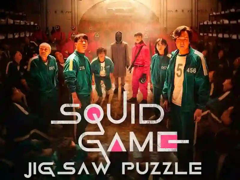 Gêm Squid Game Jigsaw Game ar-lein