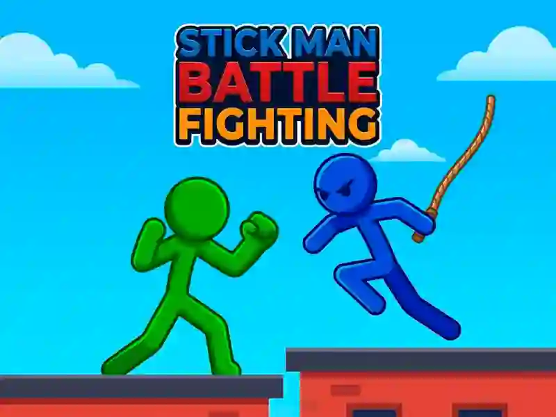 Gêm Stick Man Battle Fighting ar-lein