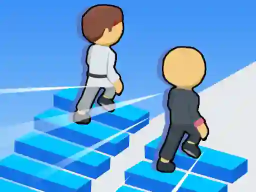 Gêm Stair Run Online 2 ar-lein
