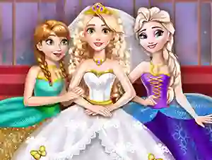Gêm Goldie Princess Wedding ar-lein