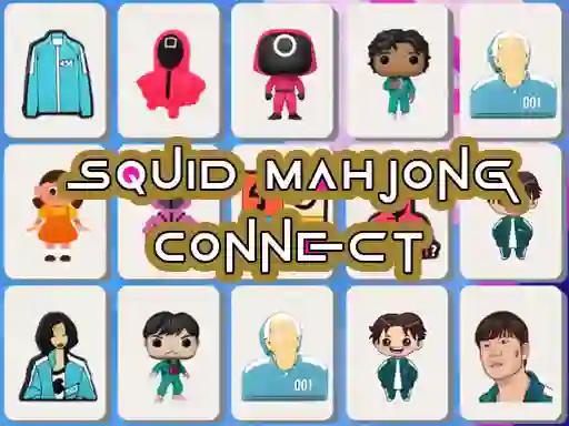 Gêm Squid Mahjong Connect ar-lein