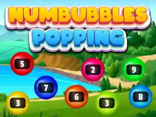 Gêm Numbubbles Popping ar-lein