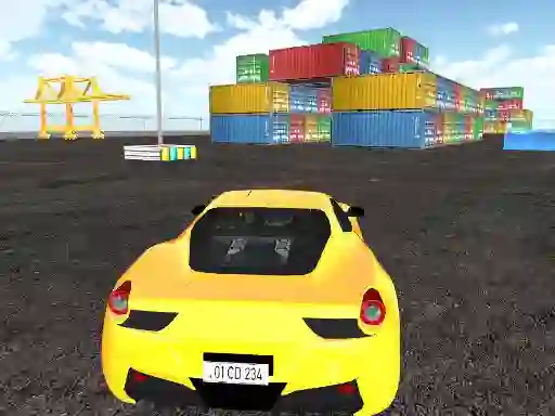 Gêm Dockyard Car Parking ar-lein