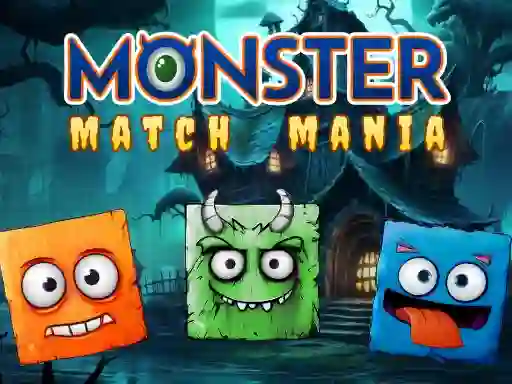 Gêm Monster Match Mania ar-lein