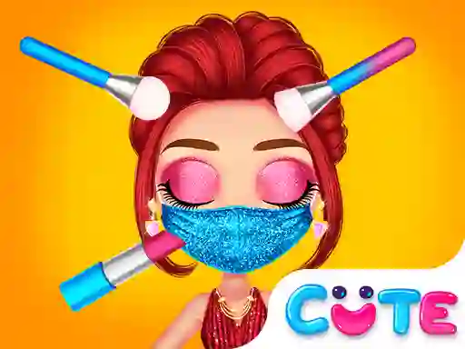 Gêm My Quarantine Glam Look ar-lein