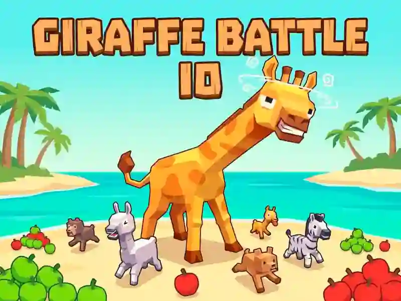 Gêm Giraffe Battle Io ar-lein