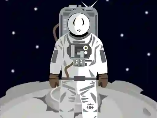 Gêm Stickman in Space ar-lein