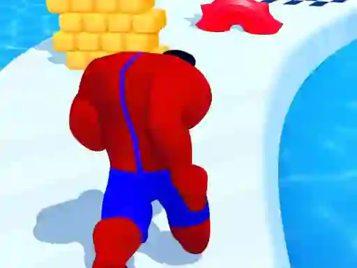 Gêm Super Hero Race ar-lein