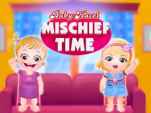 Gêm Baby Hazel mischief time ar-lein