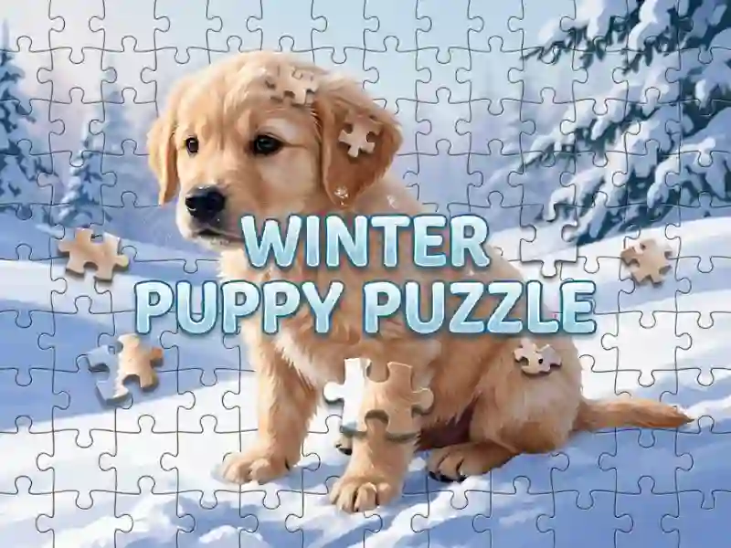Gêm Winter Pets Puzzle ar-lein
