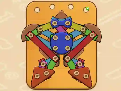 Gêm Wood & Screw Puzzle ar-lein
