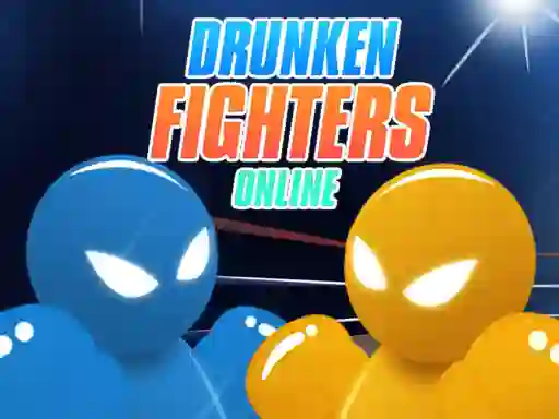 Gêm Drunken Fighters Online ar-lein