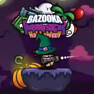 Gêm Bazooka and Monster Halloween ar-lein