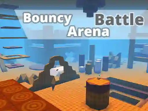 Gêm Kogama: Bouncy Arena Battle ar-lein