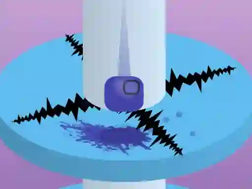 Gêm Helix Fall ar-lein