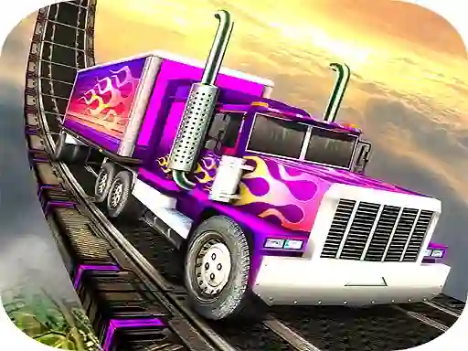 Gêm Impossible Truck Tracks Drive ar-lein