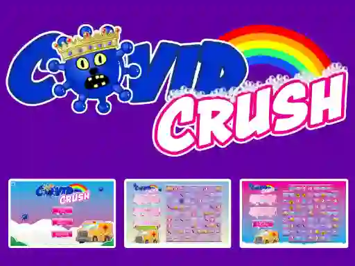Gêm Covid Crush ar-lein