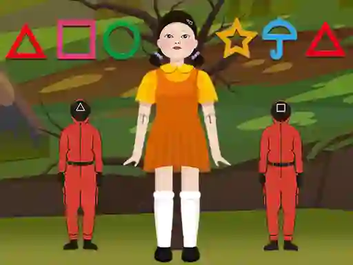 Gêm Squid Game Hidden Signs ar-lein