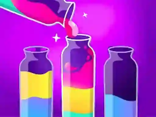 Gêm Water Color Sort ar-lein
