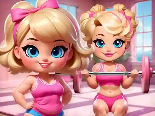 Gêm Bonnie Fitness Frenzy ar-lein