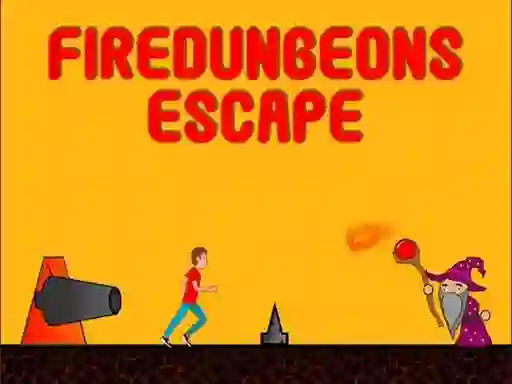 Gêm Firedungeon Escape ar-lein