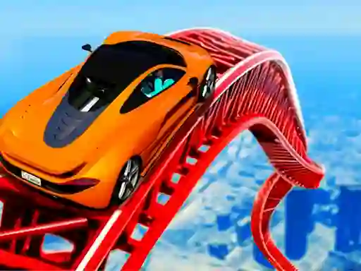 Gêm Realistic Car Stunt ar-lein