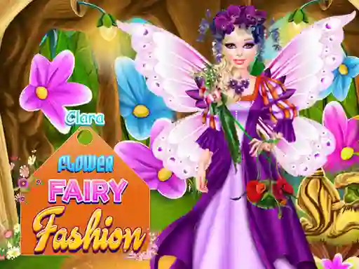 Gêm Clara Flower Fairy Fashion ar-lein