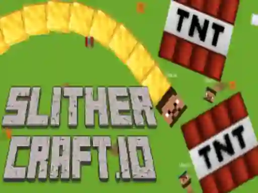Gêm SlitherCraft.io ar-lein