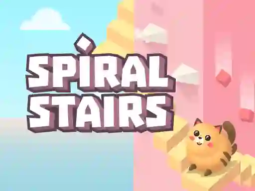 Gêm Spiral Stairs ar-lein