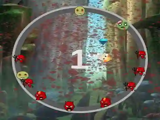 Gêm Rotating Moji Apocalypse ar-lein