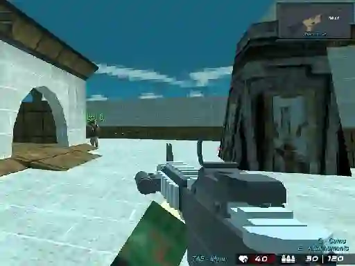 Gêm Blocky Shooting Arena 3d Pixel Combat ar-lein
