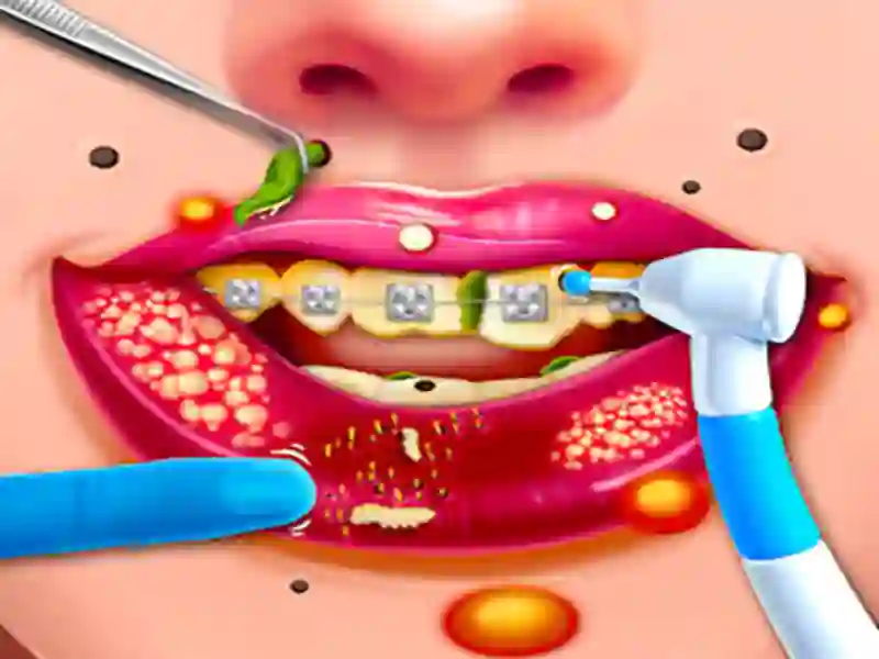 Gêm Kids Dentist Asmr Salon ar-lein